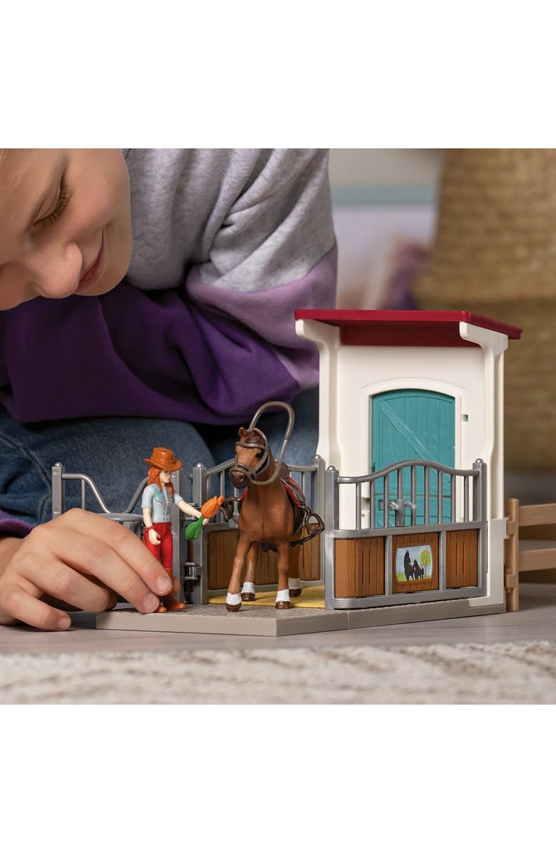Schleich Horse Club Horse Box Hannah & Cayenne, Figurine Playset, Kids, Alternate, color, 