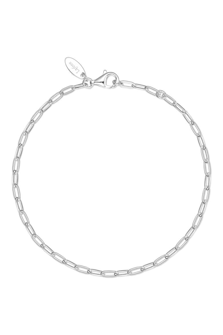 Charlie Chain Bracelet, Main, color, SILVER