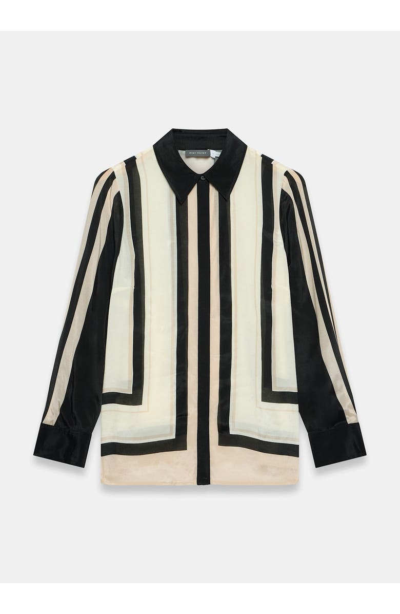 MINT VELVET Graphic Print Shirt, Alternate, color, Light Pink