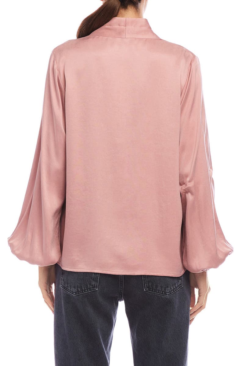 FIFTEEN TWENTY Kiera Balloon Sleeve Top, Alternate, color, Mauve