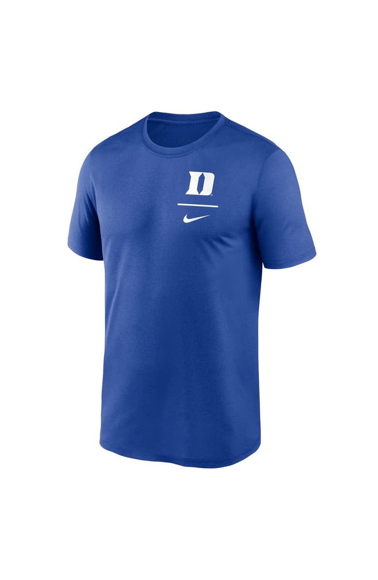 Nike Men's Nike Royal Duke Blue Devils Primary Logo Legend Performance T-Shirt, Alternate, color, Royal