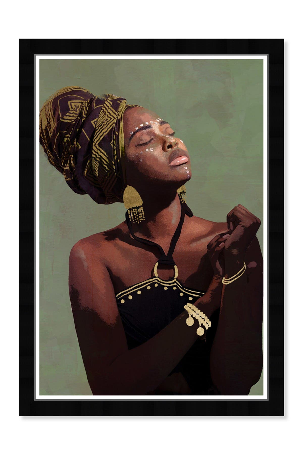 Wynwood Studio 'Portrait of Strength' People and Portraits Wall Art\n