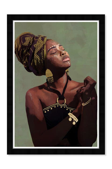 'Portrait of Strength' People and Portraits Wall Art\n