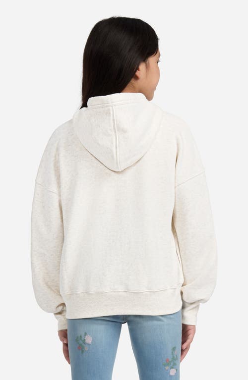 Abercrombie Girls New York Popover Sweatshirt In White