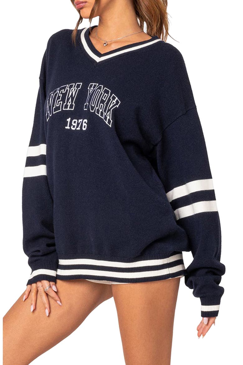 New York Sweater, Alternate, color, NAVY