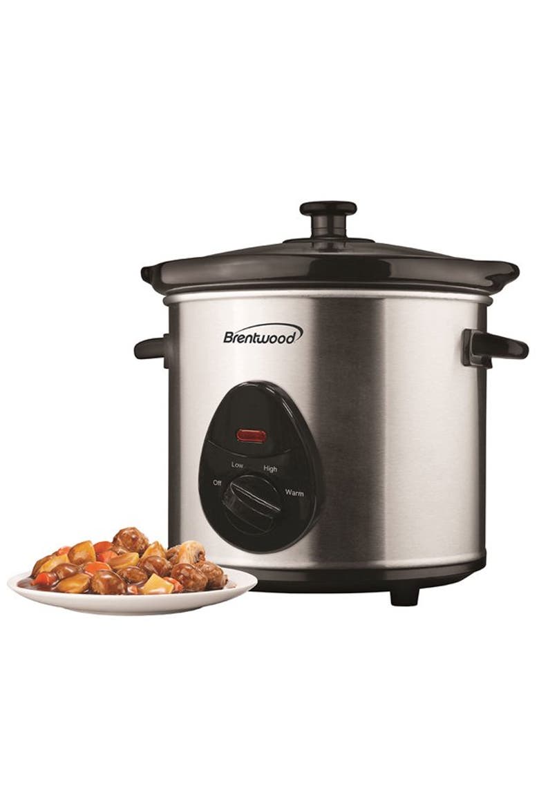 3qt Slow Cooker Stainless Steel Body, Alternate, color, Stainless Steel