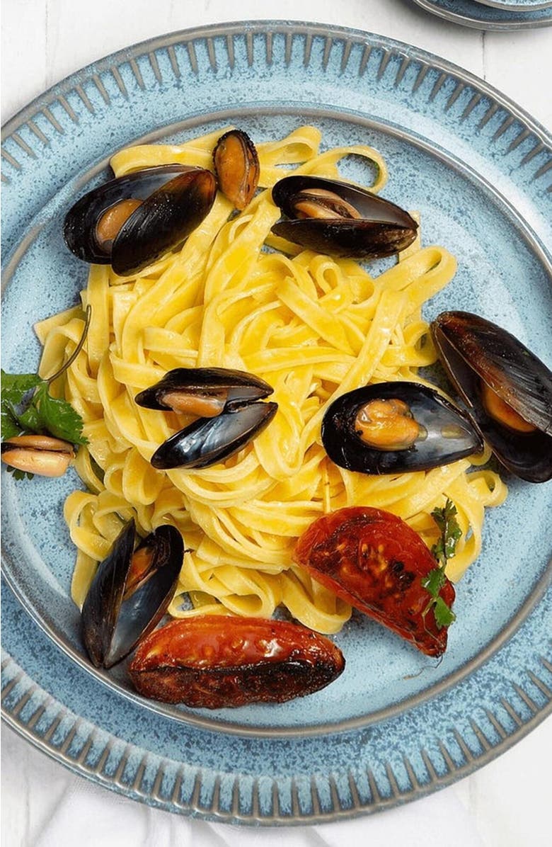 Porto Brasil Dessert Plate Set of 4, Alternate, color, Breeze