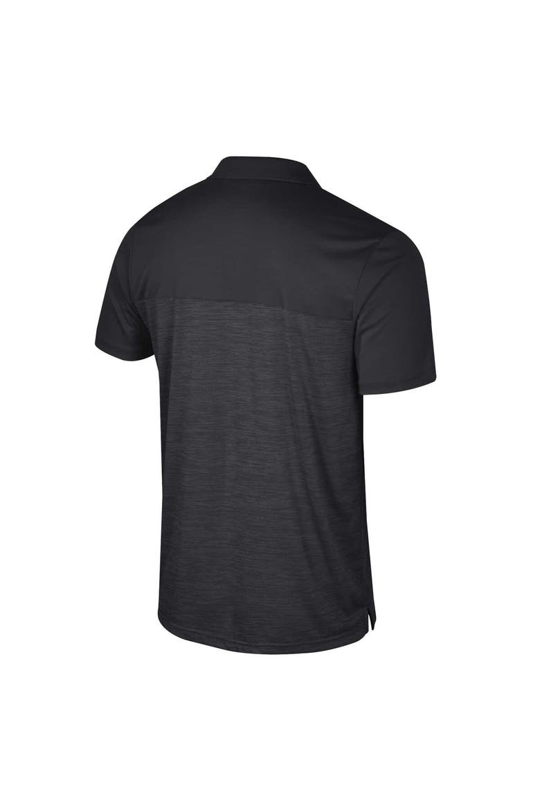 Men's Colosseum Black Vanderbilt Commodores Langmore Polo, Alternate, color, Black