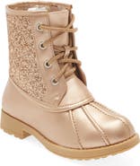 DREAM PAIRS Glitter Duck Boot