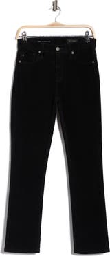 AG Mari High Waist Slim Ankle Straight Leg Corduroy Pants