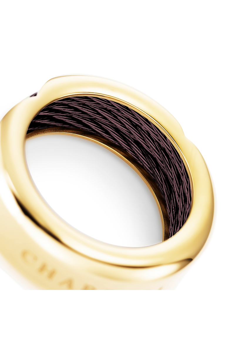 CHARRIOL Celtic Dream Ring, Alternate, color, Yellow Gold Pvd With Purple