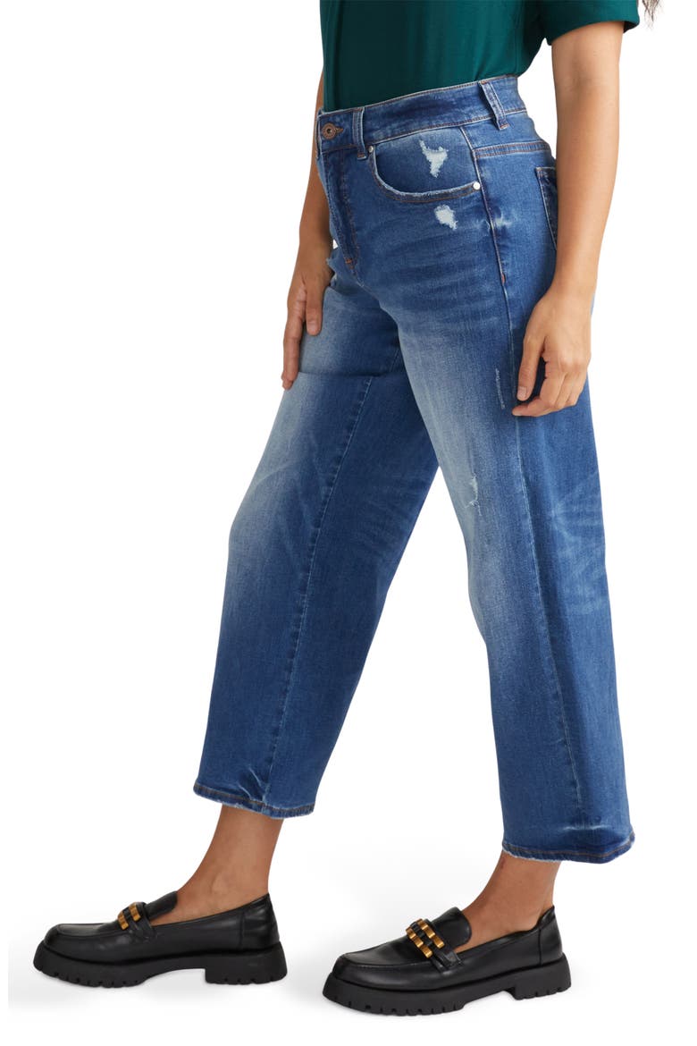 Crop Boyfriend Jeans, Main, color, PRINCETON BLUE