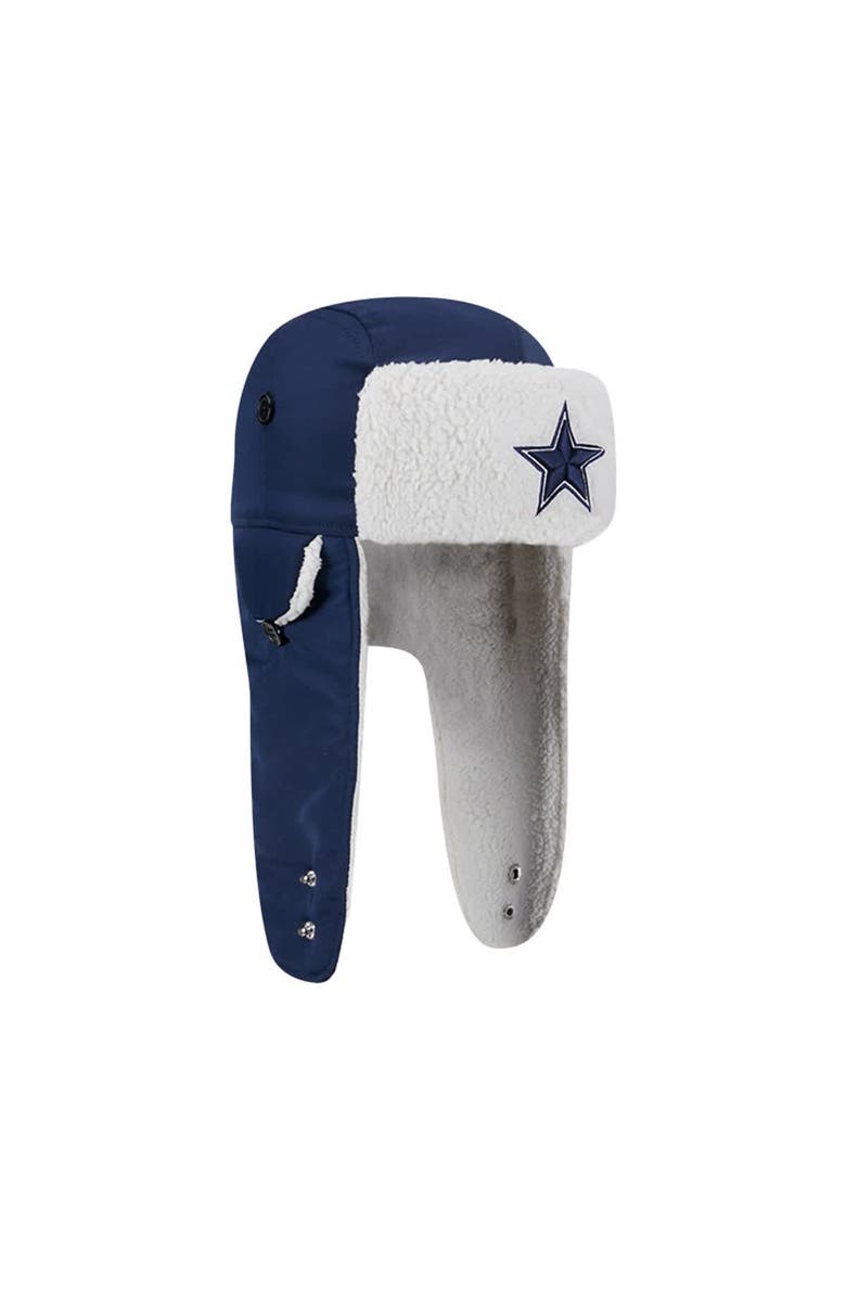 New Era Men's New Era Navy Dallas Cowboys Sherpa Trapper Hat, Alternate, color, Navy