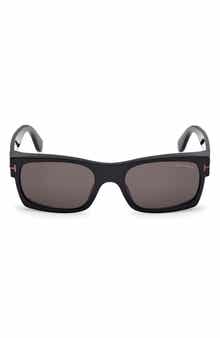 Juan 56mm Rectangular Sunglasses