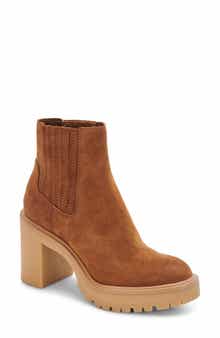 Dolce Vita Caster H2O Waterproof Lug Sole Platform Bootie - Wide Width Available