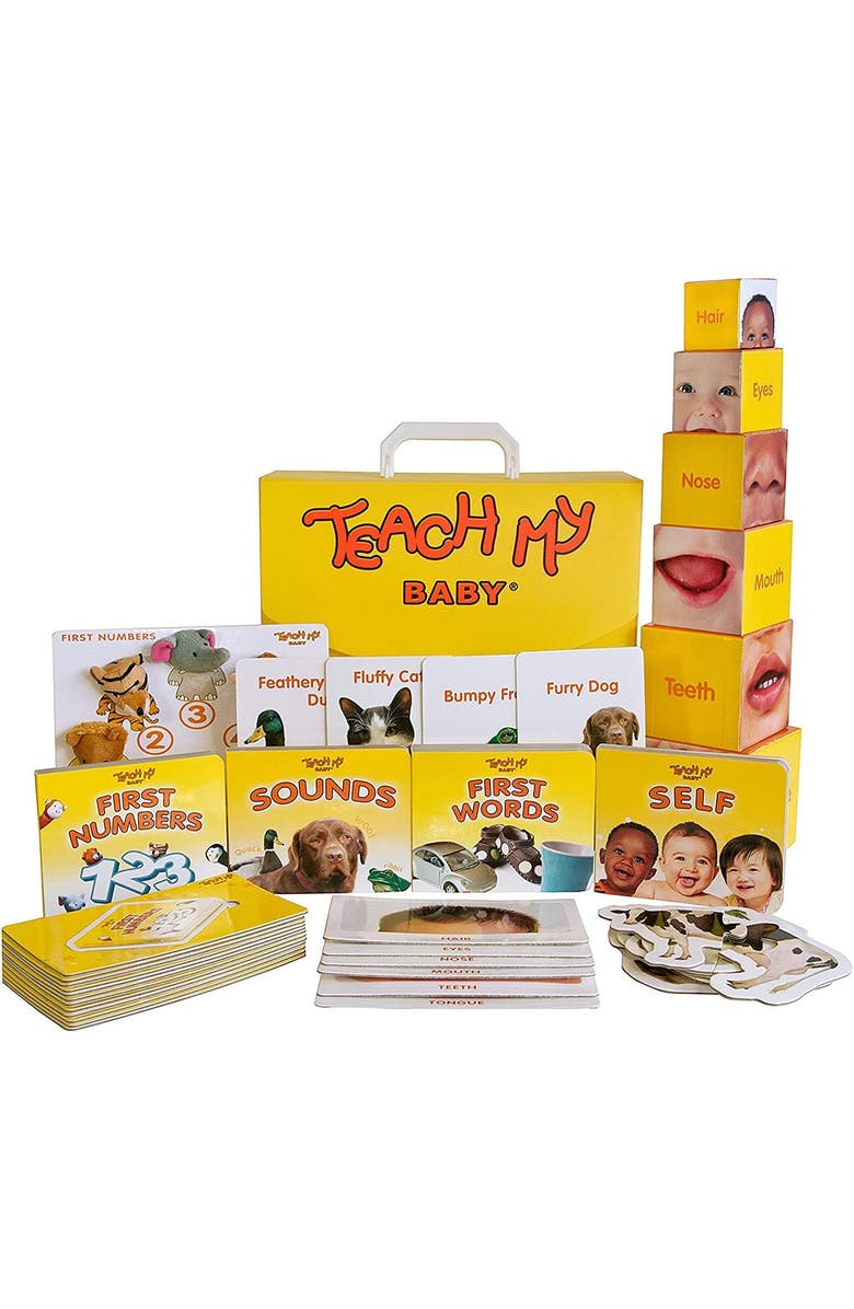 Teach My Learning Kit Baby, Guided Child Development, Baby And Toddler 6Mo+, Main, color, Multicolored