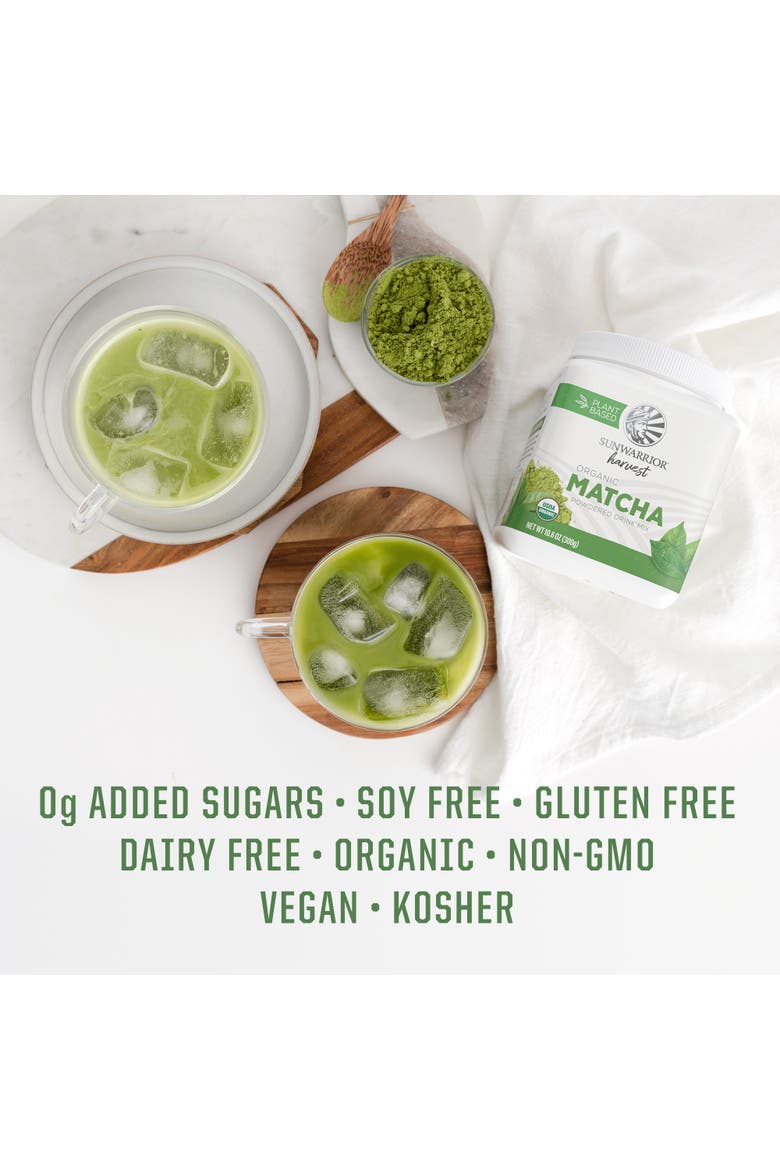 Organic Harvest Matcha Powder 300g tub, Alternate, color, No Color