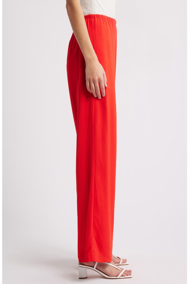 Monaco Wide Leg Pants, Alternate, color, APPLE RED