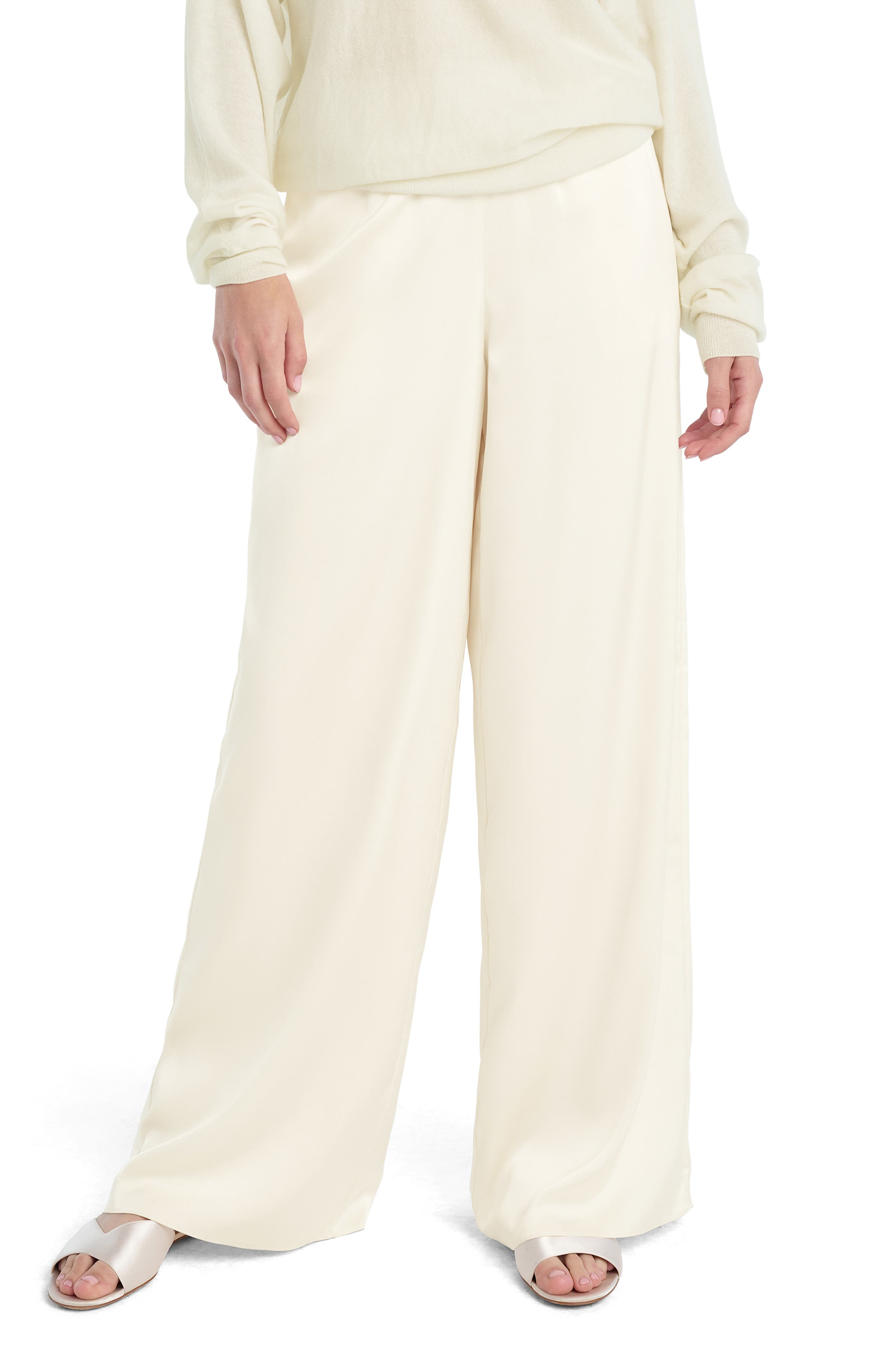 The Everything Satin Wide Leg Pants - image 3
