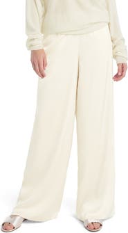 Favorite Daughter The Everything Satin Wide Leg Pants
