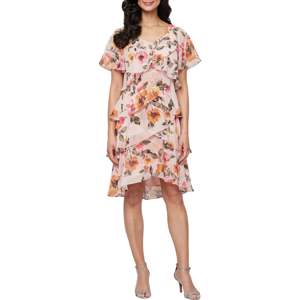 Shop Sl Fashions Tiered Dress