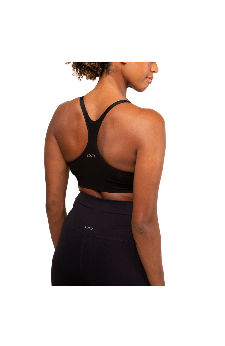 Modern Eternity Maternity Chelsea Nursing Bra Racer Back, Alternate, color, Black