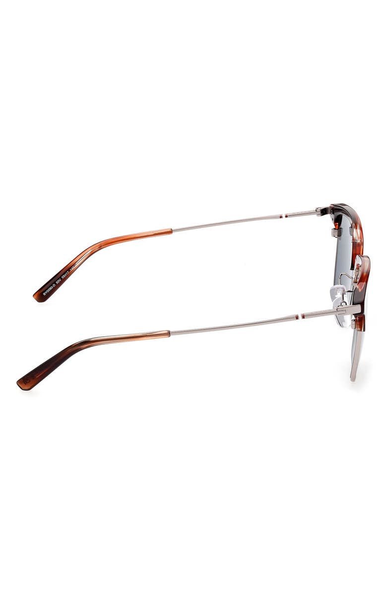 Bally 55mm Square Sunglasses, Alternate, color, 