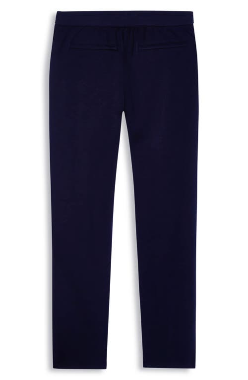 Bugatchi Men's Soft Touch Pintuck Pants In Navy