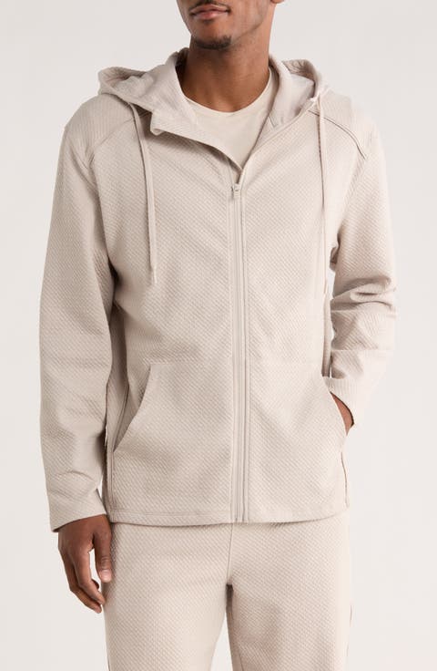 Oberon Jacquard Full Zip Hoodie