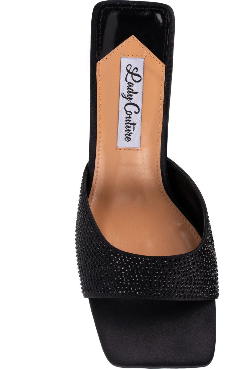 LADY COUTURE Reese Heeled Sandal, Alternate, color, Black