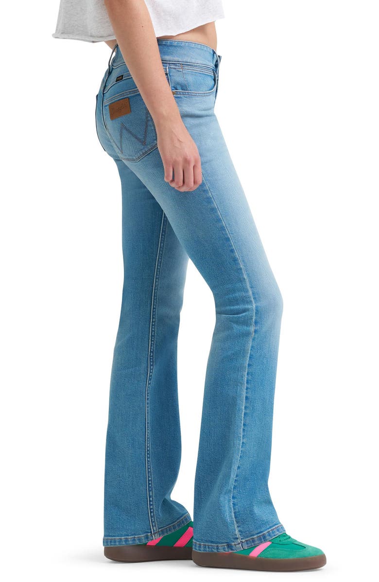 Wrangler Low Rise Bootcut Jeans, Alternate, color, 