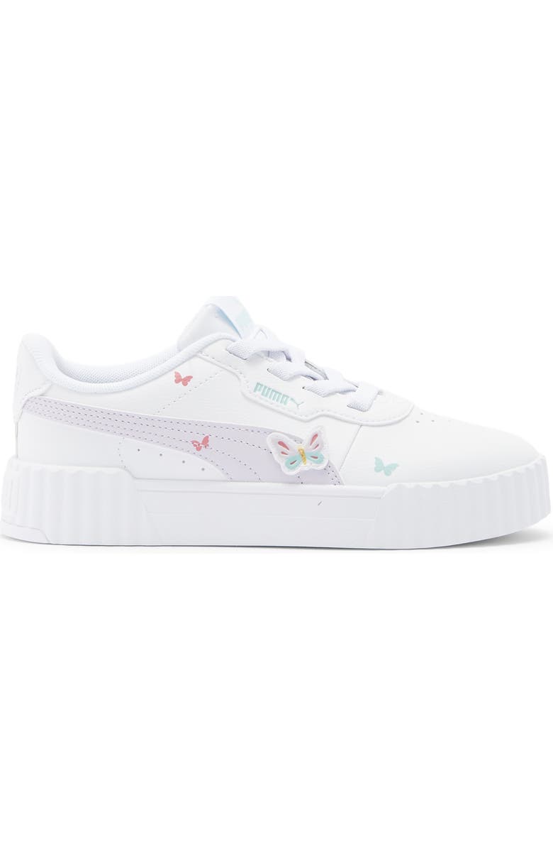 PUMA Kids' Carina 3.0 Sneaker, Alternate, color, White