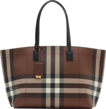 Medium Check Tote