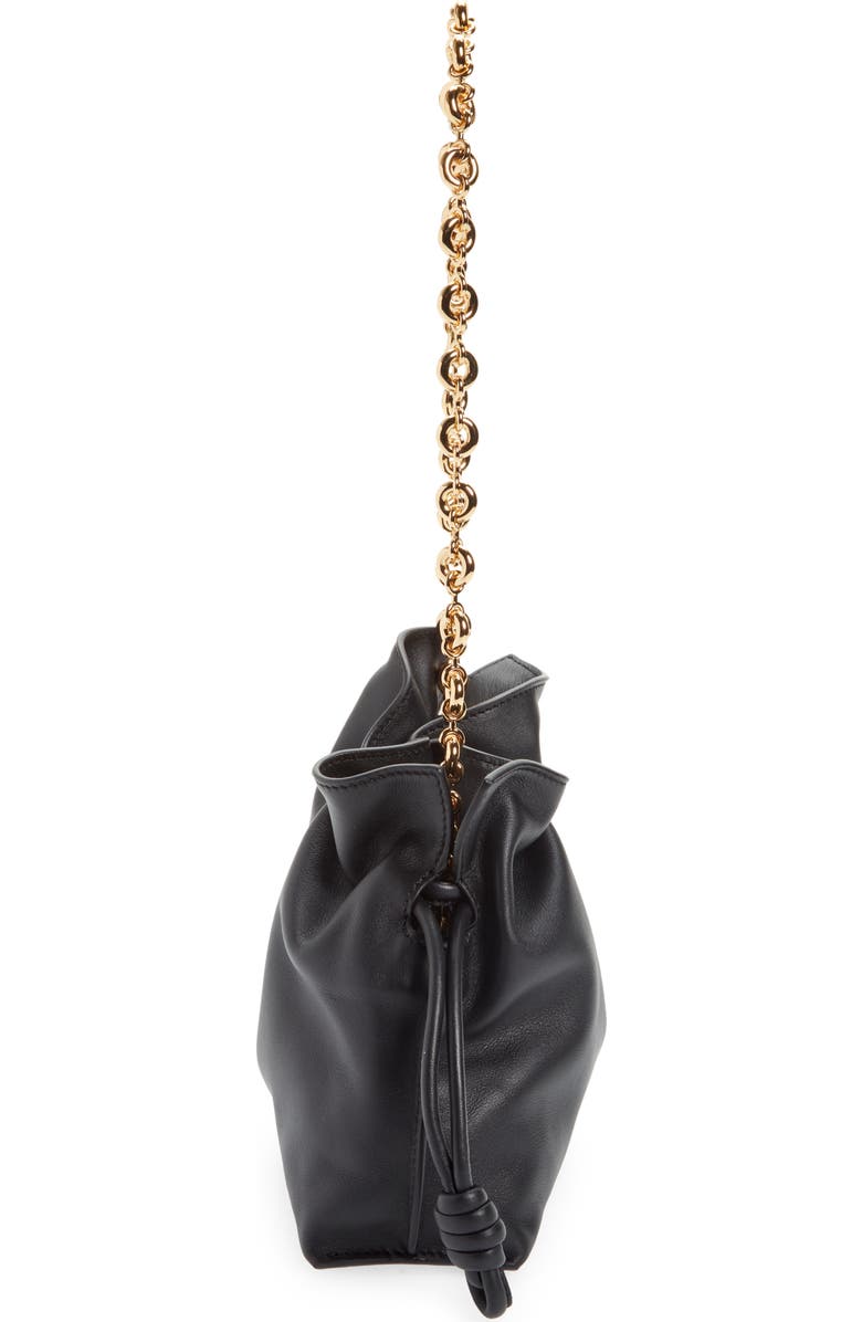 Loewe Mini Flamenco Leather Clutch, Alternate, color,