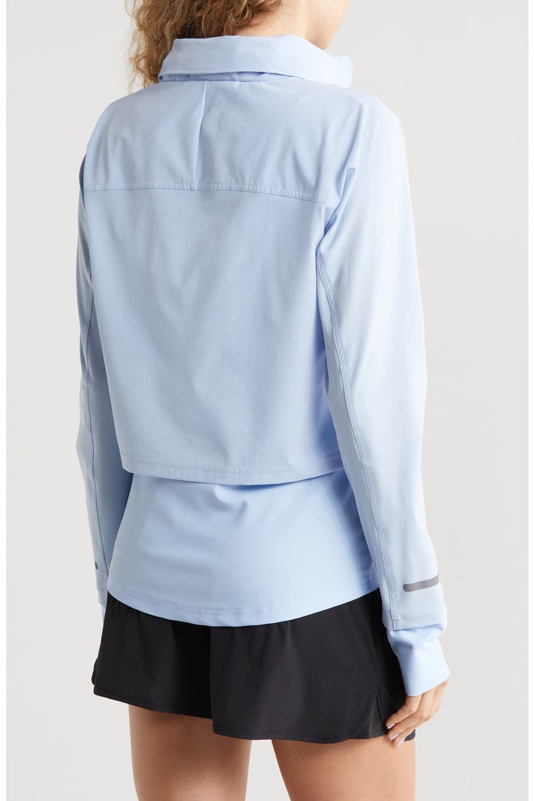 Fast Track Running Jacket, Alternate, color, BREEZE BLUE
