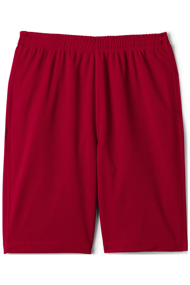 School Uniform  Mesh Gym Shorts, Alternate, color, Red