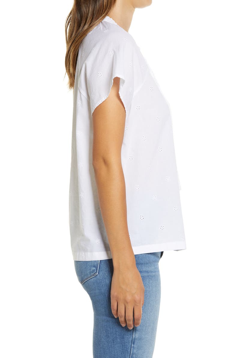 Caslon<sup>®</sup> Eyelet Tassel Top, Alternate, color,