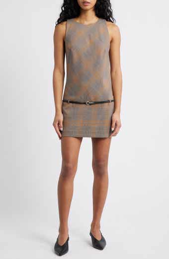 MANGO Paloma Belted Sleeveless Dress