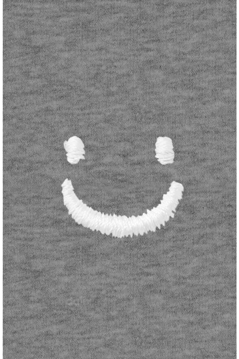 Mens Lil Smile Muscle Tank, Alternate, color, Deep Htr