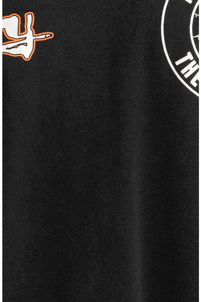 Wild Ones Oversize Cotton Graphic T-Shirt, Alternate, color, VINTAGE BLACK