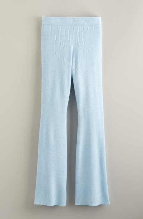 Sweater Knit Flare Pants