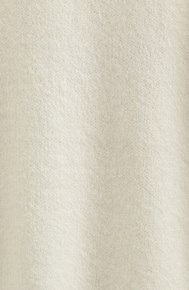 Tucker + Tate Kids' Fuzzy Icon Tunic Sweater, Alternate, color, Ivory Egret Icon Bow