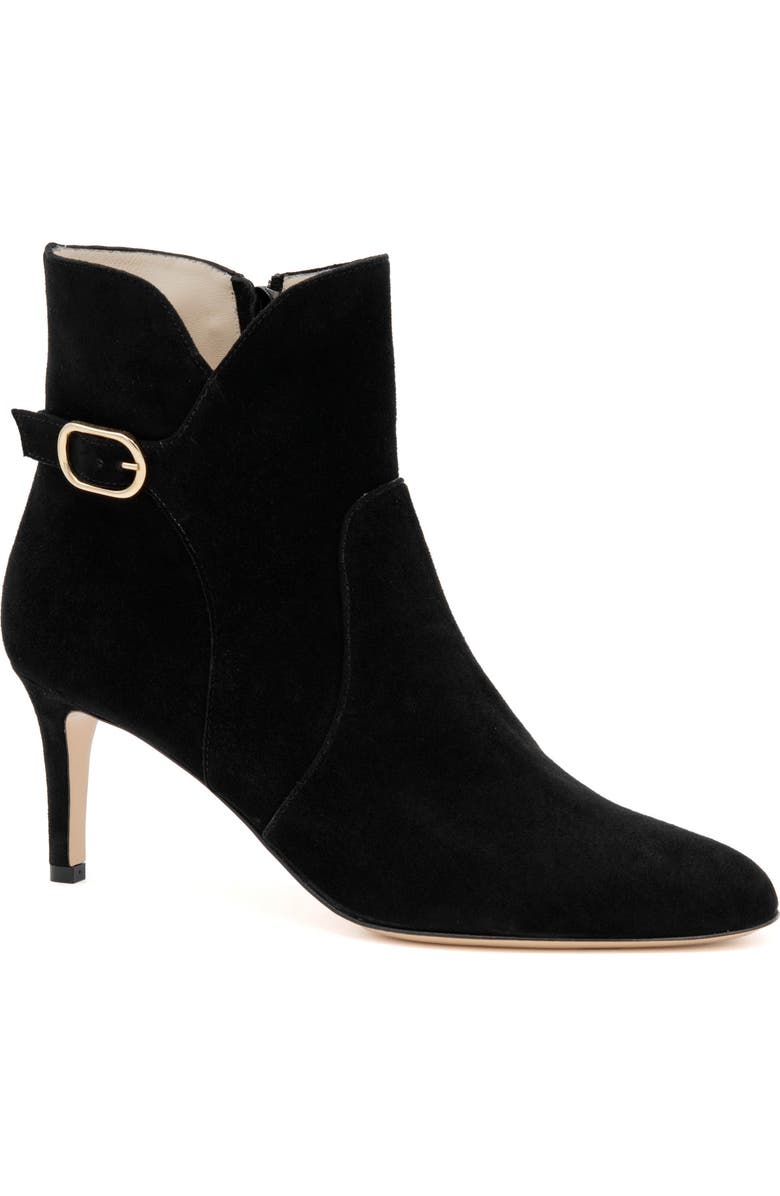 Amalfi by Rangoni Lucario Bootie, Main, color, Black Cashmere Gold Buckle