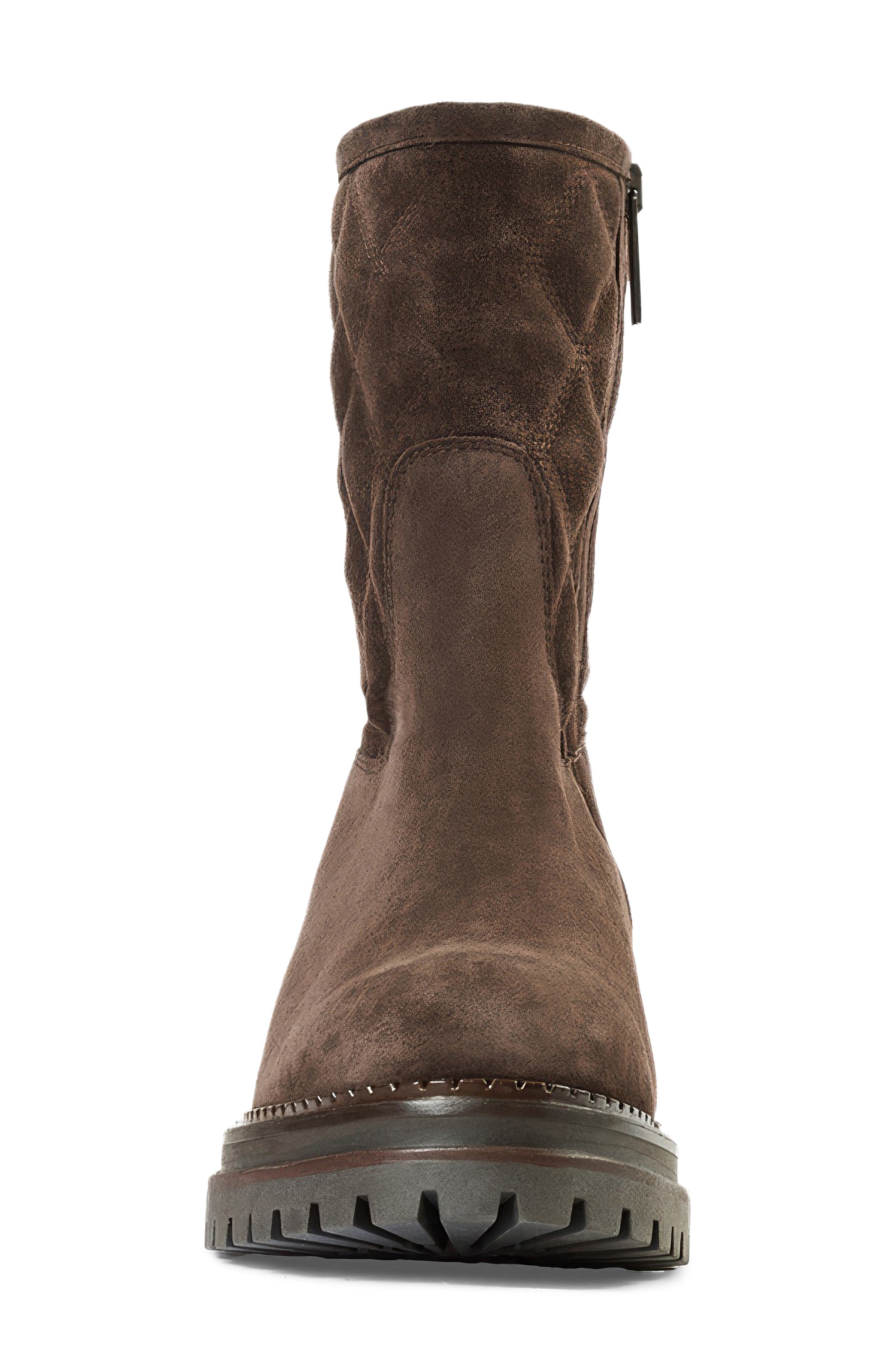 Zema Weatherproof Leather Boot, Alternate, color, ESPRESSO SUEDE
