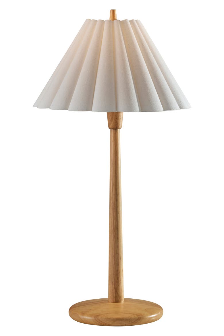 Scallop Table Lamp, Main, color, NATURAL