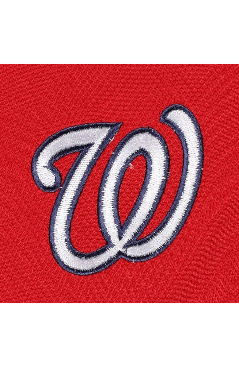 PROFILE Men's Red Washington Nationals Big & Tall Mesh Shorts, Alternate, color, Navy