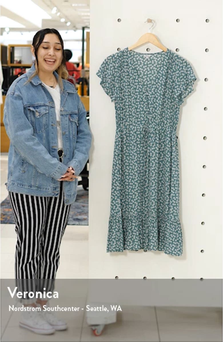 Kiki Floral Dress, sales video thumbnail