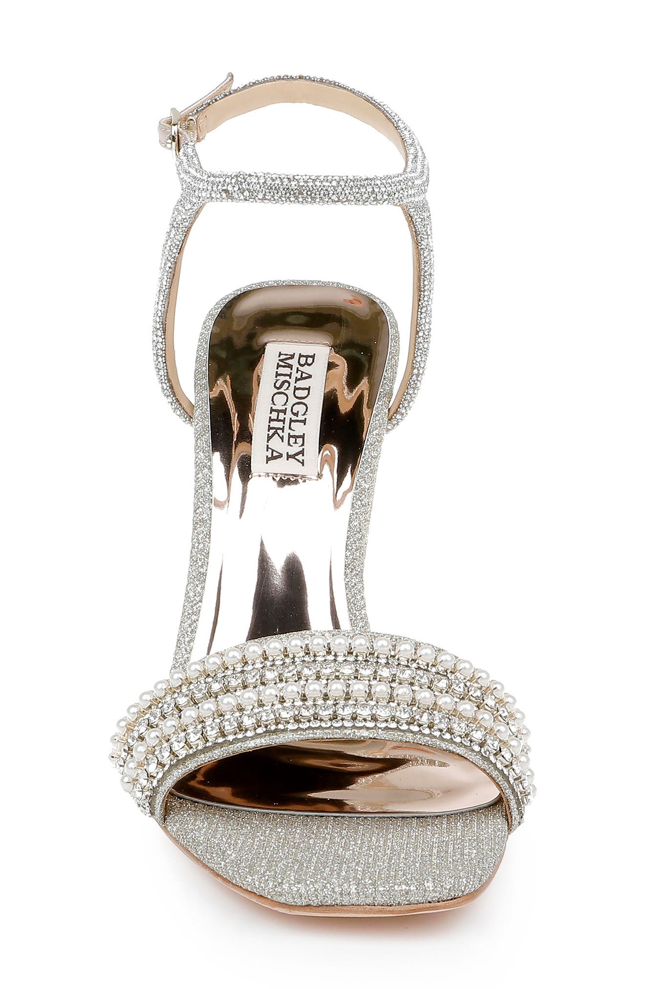Collection Kari Ankle Strap Sandal, Alternate, color, PLATINUM