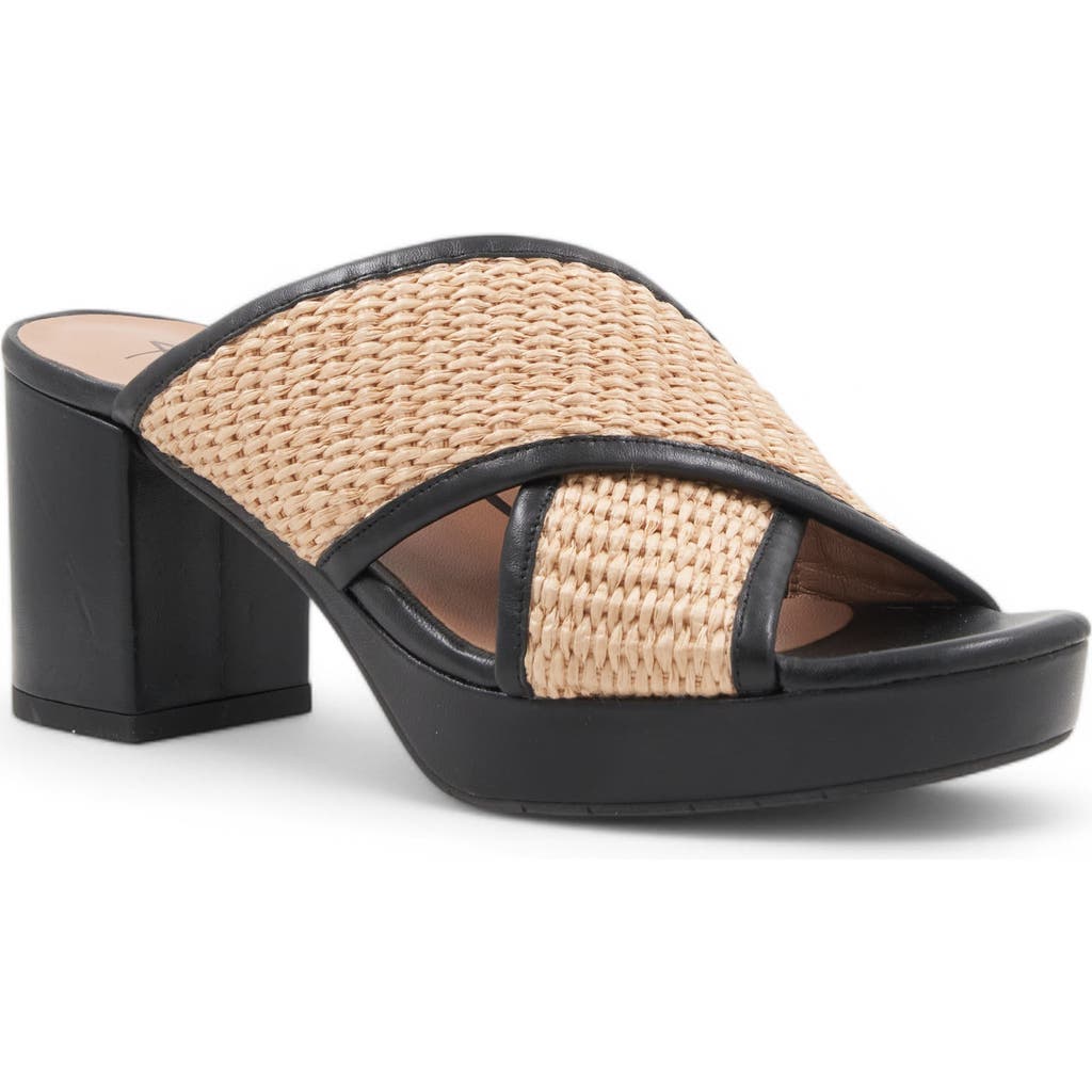 Aquatalia Madyson Water Repellent Platform Slide Sandal