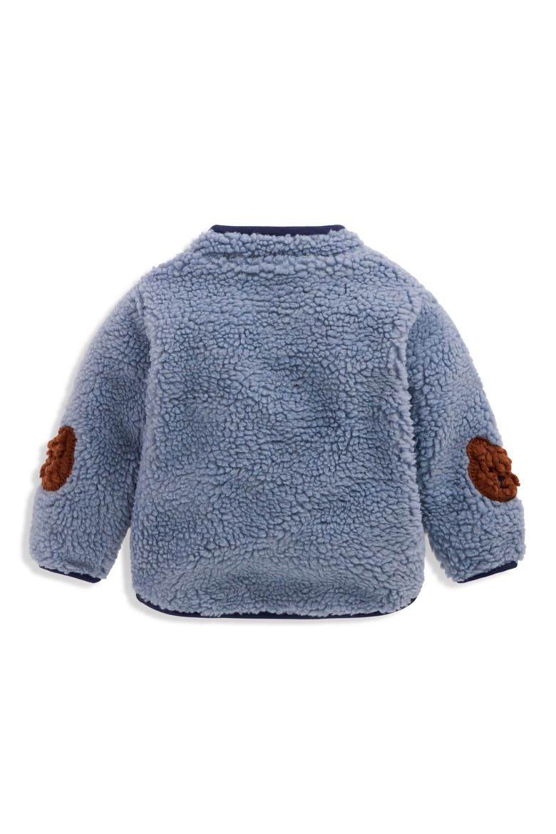 Cozy Borg Fleece Jacket, Alternate, color, BLUE BEAR APPLIQUE